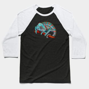 Panther Chameleon Baseball T-Shirt